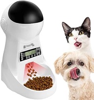 COOKX cwysj 3L Automatic Dog Cats Feeder Pet Food Dispenser with Voice Record Pet Dog Cats Drinking Feeding Bowl Dry Food Bowls pet Water Dispenser