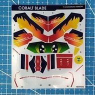 ♞,♘,♙B-Daman Cobalt Blade - TV Animation Version Sticker