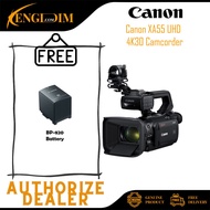 Canon XA55 UHD 4K30 Camcorder with Dual-Pixel Autofocus (Canon Malaysia 3 Years Warranty)