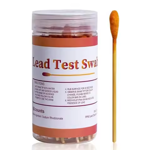 Lead Test Kit Swabs - Lead Paint Test Kit, Lead Check Swab for Home Use, Test Results in 30 Second (