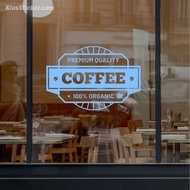 QC-18 Premium Quality Coffee Cafe Quote Cutting Sticker – 100% Organic