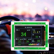 2.8'' Multifunctional Digital Car PM2.5 Air Quality Detector Monitor  Home Air Monitor PM2.5 Meter P