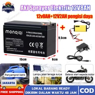Aki Sprayer Elektrik 12v 8ah / Aki Baterai / Aki Sprayer Elektrik Ori / Aki Semprotan Elektrik / Aki