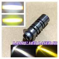 Focused Bright 2-color Laser H6 Bulb Headlight