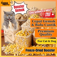 BOOSTER MIX[200g/500g]Gemuk Kucing/Freeze Dried For Pet/Untuk Cepat Gemuk/Makanan Kucing宠物冻干Cats&Dog