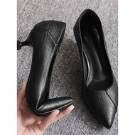 heels bertutup classic heels Tumit tengah 3 cm