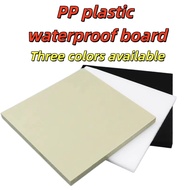 White PP hard board, PP plastic waterproof board, polypropylene engineering board