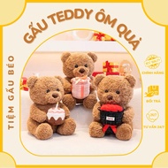 Teddy Bear Holding Flowers, Teddy Holding Gifts, Teddy Holding Cake