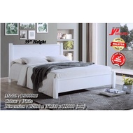 Yi Success Jeff Wooden Queen Bed Frame / Quality Queen Bed / Katil Queen Kayu / Wooden Double Bed / Bedroom Furniture