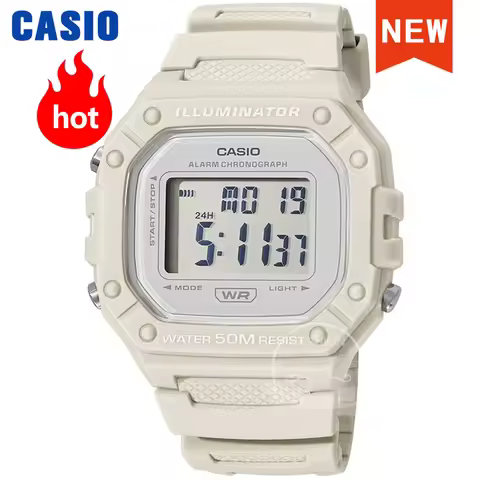 Casio watch top luxury set military digital watch relogio free shipping W-218HC-8A