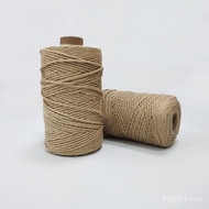 ‍🚢Jute rope Binding Rope Tug of War Rope Handmade Hemp Rope WeavingDIYLighting Gardening Decoration Thickness Jute Rope