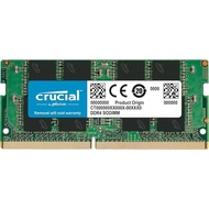 Crucial 32GB DDR4 3200MHz CL22 1.2V Non-ECC SODIMM Notebook Memory CT16G4SFRA32A