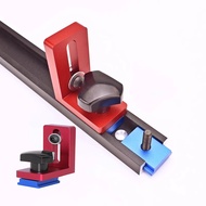 2pcs Fixed T-Slot Miter Track Stopper for 30 Type T-track Stop T-Slot Limiter Woodworking DIY Workbe