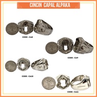 cincin couple Sarong Cincin Capal Naal / Sarung Cincin Alpaka Bukan Cincin Perak Tanpa Batu Permata 