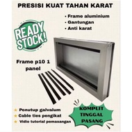 Frame P10 1 panel 32x16 Aluminum | Frame Running text p10 1 module | Anti-rust p10 LED casing