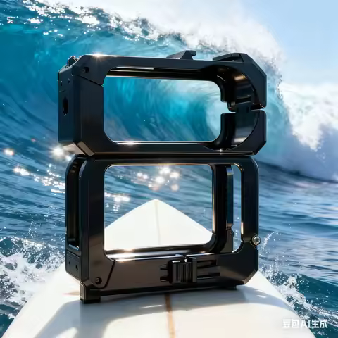 Expansion Protective Cage For DJI OSMO Nano Black Aluminum Alloy Quick-Release Camera Tripod Frame F