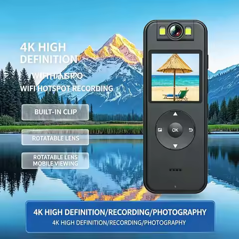 CS09 High Definition 4K Sports Camera, 1.4-inch Display Screen, Wireless WiFi, Cycling DV Camera, Ou