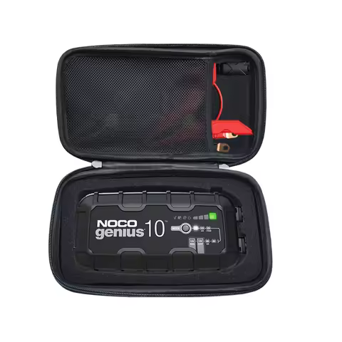 Protective Travel Carrying Bag Storage Case for NOCO Genius 10 Battery Charger 6V/12V 10 Amp Lithium