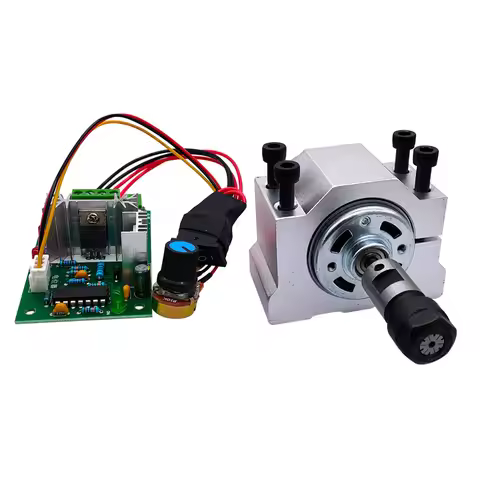 1 Suit DC Motor RS775 Spindle motor 12V/24V 15000R PWM DC controller ER11 Chuck 5mm/spring chuck 3.1