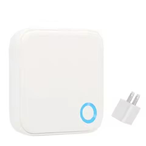 AED7-Smart Ttlock APP G5 Gateway Remote Control Unlock Bluetooth To Wifi Router For Home Security US