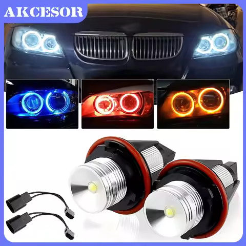 10W Angel Eye LED For BMW E39 1/5/6/7 Series X3 X5 E53 E83 E87 E60 E61 E63 E65 E53 DRL Car Light Acc