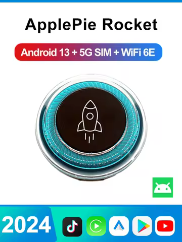 Apple Pie Rocket Android 13 Android Ai Box 8+128G QCM 6490 Qualcomm 6490 Support HDMI 5G SIM Card Wi
