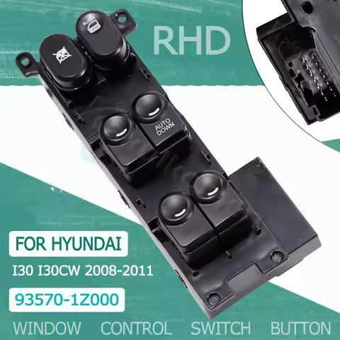 93570-2L010 LHD 93570-2L010 93570-1Z000 RHD Power Window Switch For Hyundai I30 I30CW 2008 2009 2010