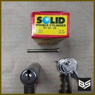 FREE MASTER KEY DOUBLE CYLINDER SOLID DC 02 - 60 SILINDER KUNCI PINTU - BIMASAKTI7