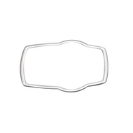 【Quality】 2021 New Stainless Steel Interior Refit Multimedia Buttons Cover Car Accessories for bmw X