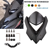 Kính chắn gió xe máy kính chắn gió Viser Visor tấm rẽ gió cho Kawasaki Z1000 2014 2015 2016 2017 201