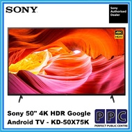 Sony 50 inch 4K HDR Google Android TV KD-50X75K 50X75K