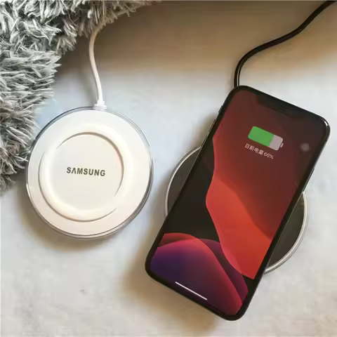 Samsung Note 10 20 5V2A Wireless Charger 10W QI Charge Pad For Galaxy S6 S7 S8 S9 S10 Plus S21 S22 S