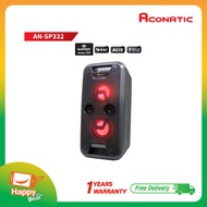 Aconatic ชุดลำโพงบลูธูทเคลื่อนที่ รุ่น AN-SP332 (รับประกัน 1 ปี)