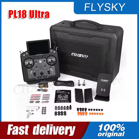 Flysky Paladin PL18 Ultra 2.4G 18CH Radio Transmitter with Receiver AFHDS 3 For RC Airplane Helicopt