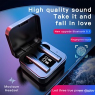 TWS Wireless Headset Bluetooth Earphone V5.1 Movement Waterproof Headphone Noise Cancellation HD Ear
