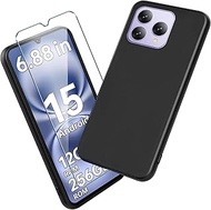 Xiangyun Mobile Phone Case for Cubot A40 Case with 1 Piece Tempered Glass Protection Protective Film