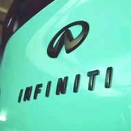 Car Emblems Badge for Infiniti G35 G37 Q50L QX50 Q50 QX56 Q60 QX60 QX70 Q70L QX80,Adhesive Logo 3D L