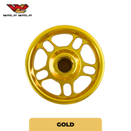 YAMAHA XMAX 250 300 SHAFT NUT CNC ALLOY MOTORCYCLE RED/GOLD