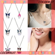 COCOFRUIT Kuromi Necklace, Kuromi PVC Anime Figures Necklace,  Anime Merchandise Decoration Cartoon 