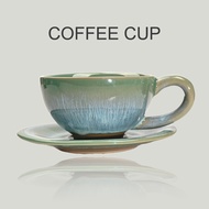 Ceramic Coffee Cup 145ml Kiln-Changed Series Kung Fu Afternoon Tea Coffee Tasting Cup Latte Art