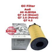 Oil Filter 059 198 405 Audi Q7 3.0 Diesel 2012 Audi Q7 4L8A 4.2 Audi Q7 3.6 (Petrol) 4L48
A6 4LB0QA