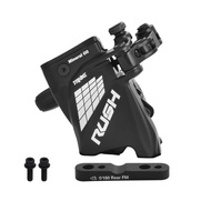 Wire Pulling Hydraulic Disc Brake Calipers Flat Mount Line Pulling Oil Disc Brake Road Bike Brake Se