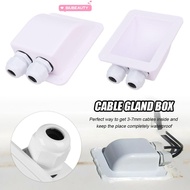 BIUBEAUTY Double/Single Ports Camper. Boat Waterproof RV Roof Cable Box