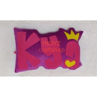 5 letter velboa name pillow