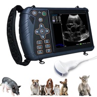 DAWEI S1 Portable Veterinary Ultrasound Machine Outdoor Vet B-Ultra Scanner with 3.5MHz Convex Probe