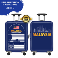 FASFONE Sarung Bagasi Haji Umrah Luggage Beg Cover Mekah Sarung Anjal | Dust Proof Case Protector | 