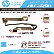 LAYAR ET14 FL-HP-23 Flexible LVDS COMPAQ screen 510 511 515 516 610 615