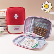 Portable Medicine Bag Travel First Aid Kit Bag Emergency Pouch Beg Ubat Organiser Storage Bag Medical Organiser