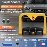 Smart Electric Parking Lock – Remote-Controlled Folding Design Alarm System Driveway Security Post a