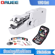Handheld Sewing Machines Mini Sewing Machines Portable Sewing Machines Household Needlework Cordless Handwork Tools Accessories